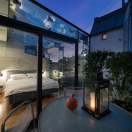Main Square Studio With Terrace & Air Condition Cracóvia Exterior foto
