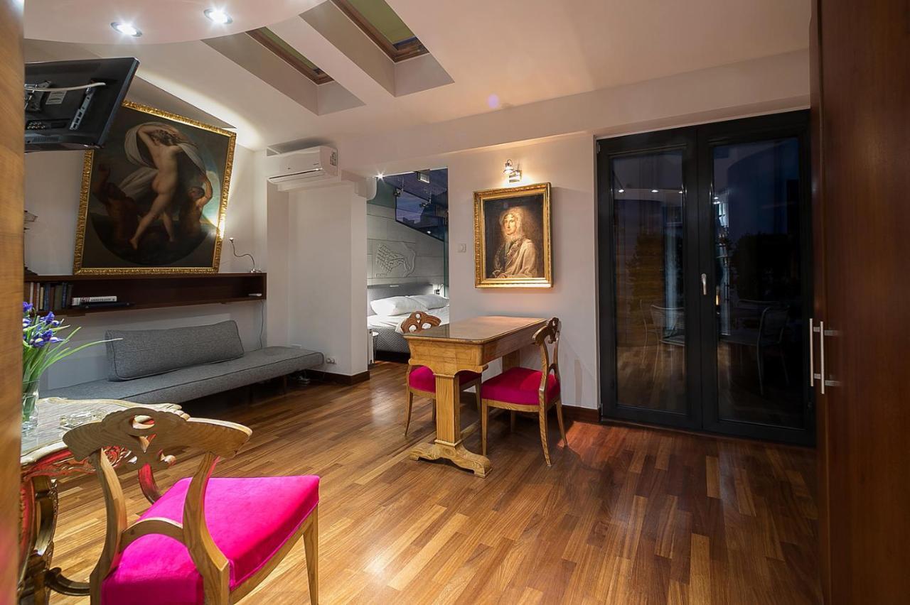 Main Square Studio With Terrace & Air Condition Cracóvia Exterior foto