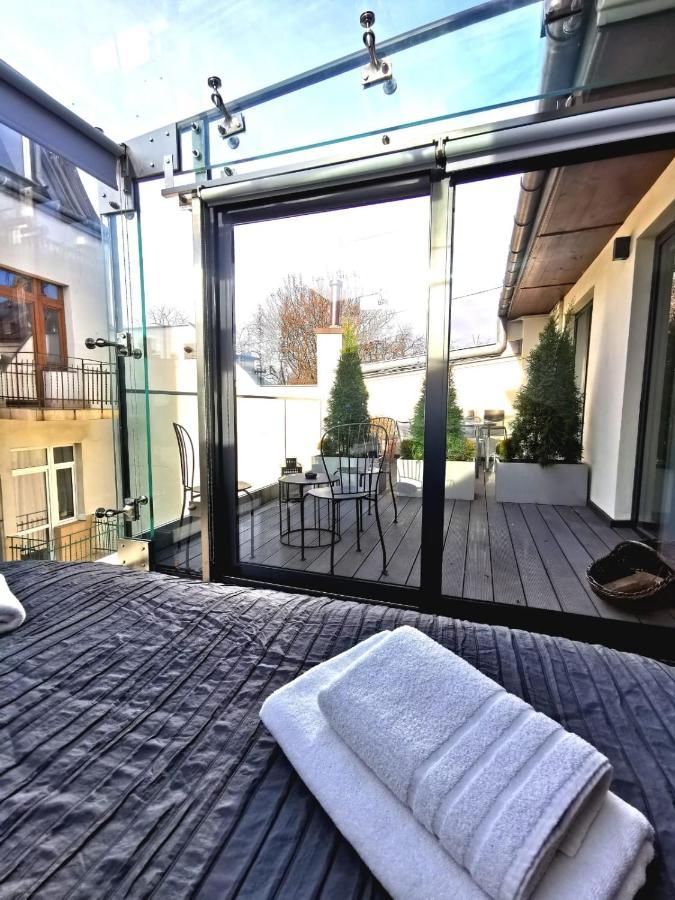 Main Square Studio With Terrace & Air Condition Cracóvia Exterior foto